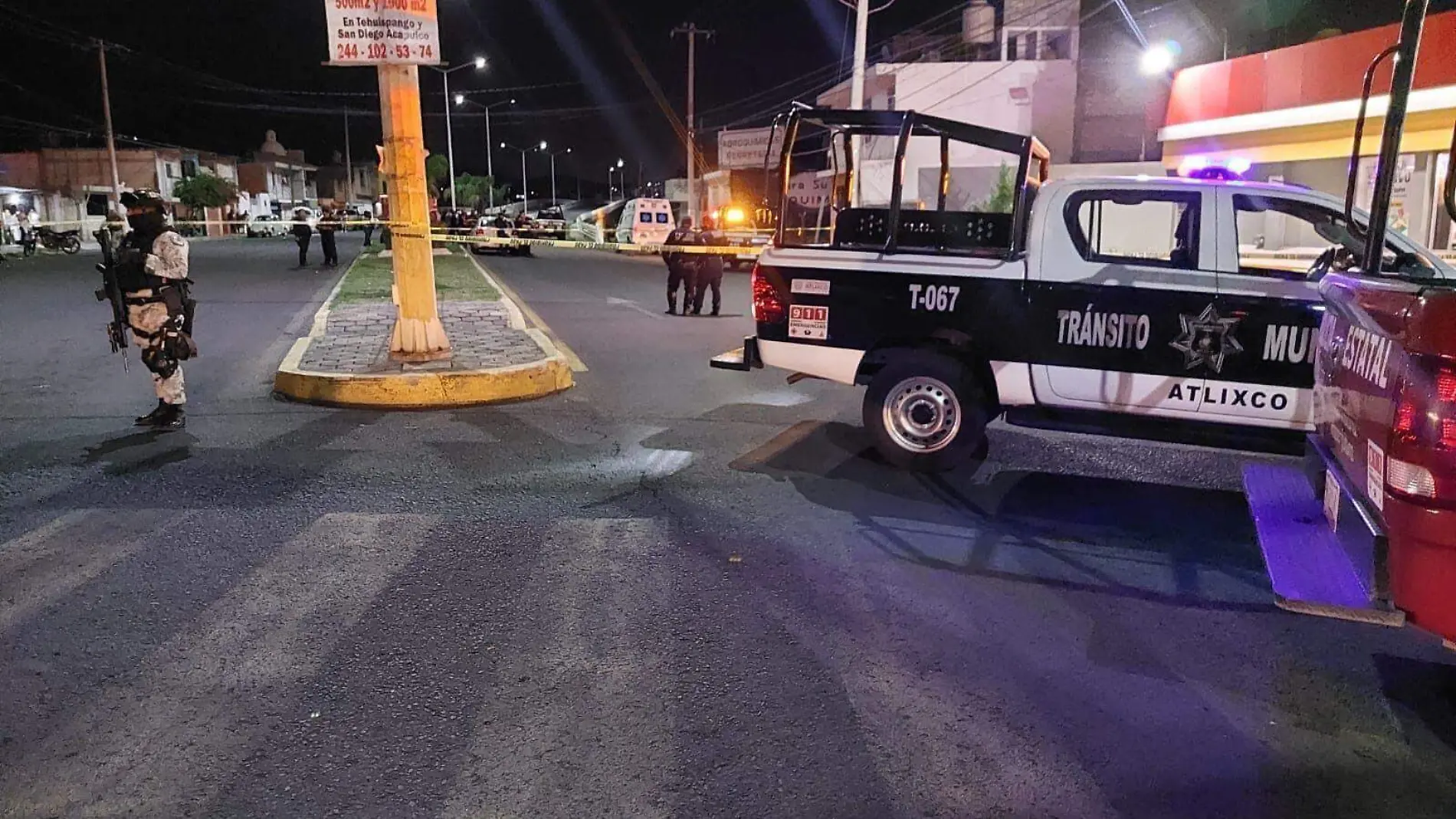 Asesinan a balazos a dos hombres en Atlixco